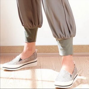 Ron White Nell wedge slip on sneakers shoes